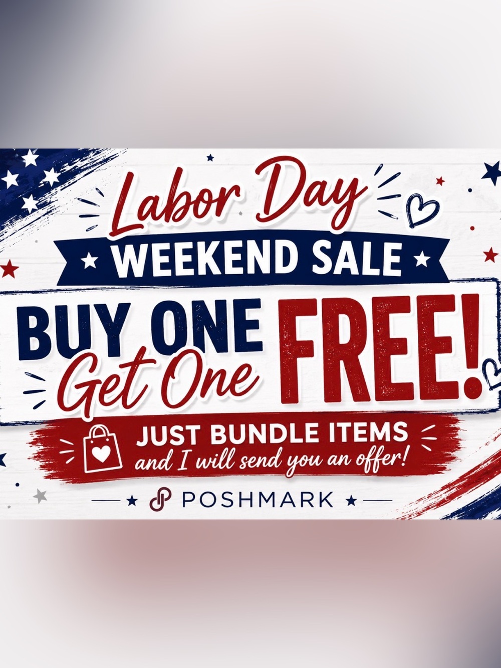 Labor Day Weekend Sale ❤️💙🤍